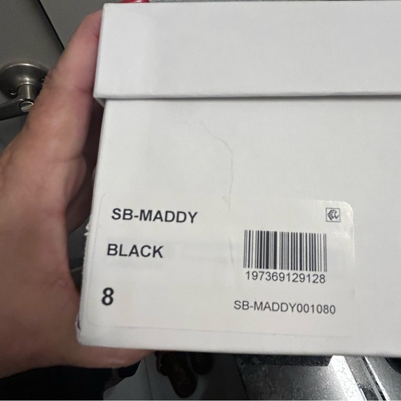 Betsey Johnson Black and White Bow Heels - Picture 5 of 7